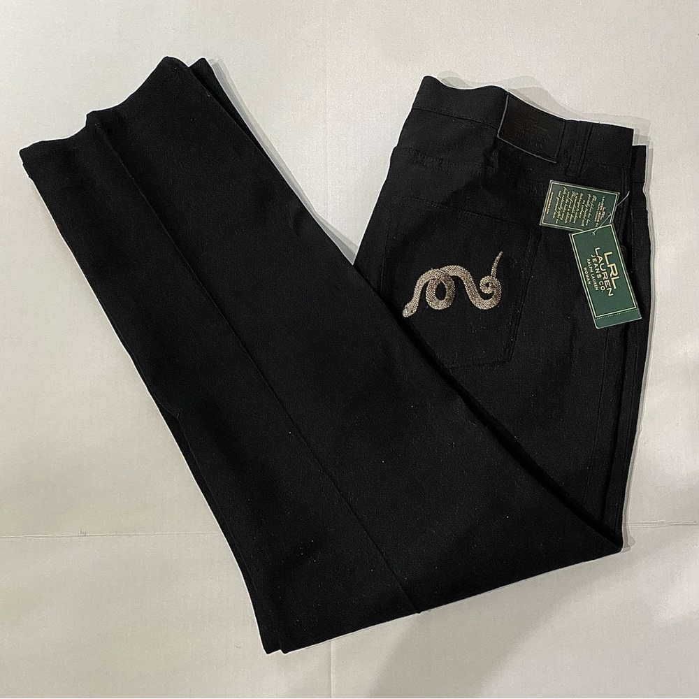 🖤Lauren Jeans Co. Ralph Lauren, Black Yacht- Fsh, Color Black, Size 18W